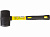 Киянка STAYER Professional резиновая ЧЕРНАЯ с фиброгласс. ручкой 2054-65