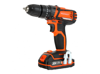 Дрель-шуруповерт аккумуляторная PATRIOT BR 201 UES-h  180201205