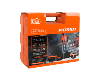 Дрель-шуруповерт аккумуляторная PATRIOT BR 201 UES-h  180201205