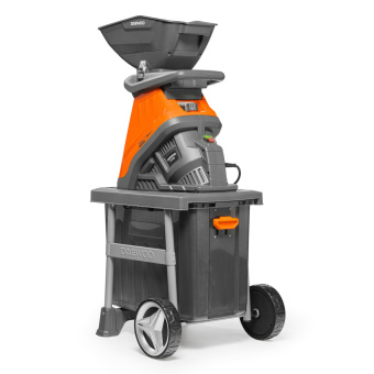 Измельчитель DAEWOO DSR 2750E (2500Вт, макс. диаметр веток 45мм, 3 ножа, 16кг)