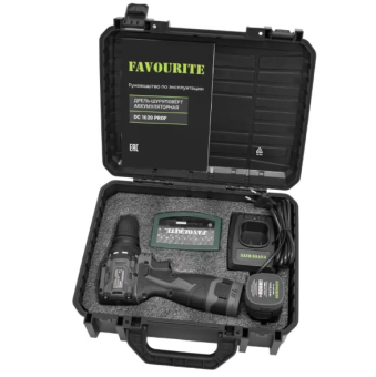 Дрель-шуруповёрт FAVOURITE DC 1620 PROF