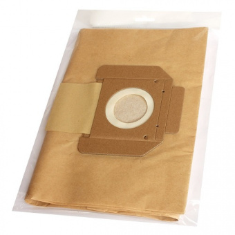 Мешок бумажный для проф. пылесосов 5шт Bosch, Flex, Hammer сухая пыль AIR Paper P-201/5