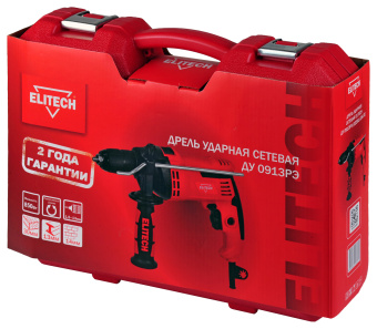 Дрель Elitech ДУ 0913РЭ (E2201.034.01)