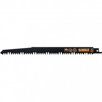 Полотно для сабельной пилы Dewalt по дереву HCS 240*5/6.5мм S1531L DT23523-QZ