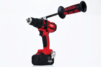 Шуруповерт аккумуляторный Elitech ДА 18 УБЛ2