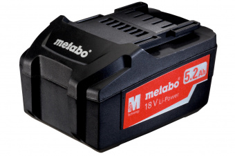 Аккумулятор Metabo 18В 5,2Ач Li-Power Extreme 625592000