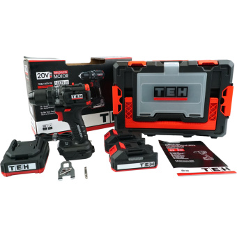 Дрель аккумуляторная 20V TEH TDBL1020-2B