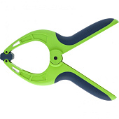 Струбцина клещеобразная СИБРТЕХ пл. корп., 2-х комп. рукоятки, 70мм, 2-3/4", усиленная пружина 20786