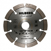 Диск алмазный Trio Diamond 125*10*22 сегментный Hilberg железобетон Лазер НМ102