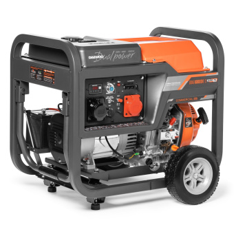 Генератор дизельный DAEWOO DDAE 6000DXE-3 (6.5/6.0кВт, 230В=400В Dual Power,480см3,10л.с,18л.,118кг)