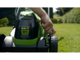 Газонокосилка аккумуляторная Greenworks GD24LM33  2516107 без АКБ и ЗУ