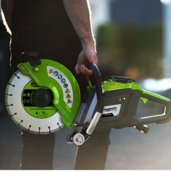 Бетонорез Greenworks 82PC14 1501307 без АКБ и ЗУ