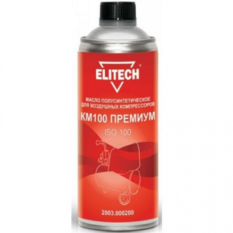 Масло Elitech 2003.000200 полусинтетика компрессорное, 0,45л  173283