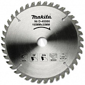 Диск пильный Makita 165*20*2,0*24Т D-45886