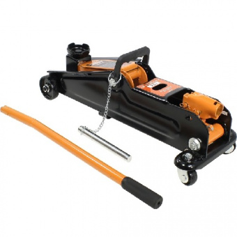 Домкрат АвтоДело подкатной 2,5т 140-380мм с фиксатором 43227-АД 