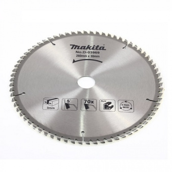 Диск пильный Makita 260*70Т*30 D-03969 