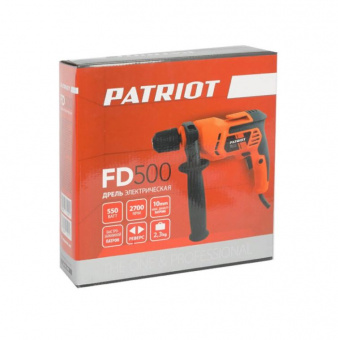 Дрель электрическая Patriot FD 500 без удара  120301420