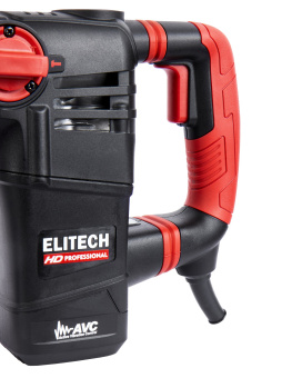 Перфоратор Elitech HD RH 1130E (SDS-plus;AVC;1100Вт;30мм;2реж;3.5Дж;2250/3320/3970уд/мин;4.9кг;чем)