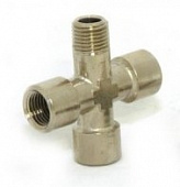 Переходник Ellitech 0704.005104 крестовина 3х1/4" (мама), 1х1/4" (папа)  177544