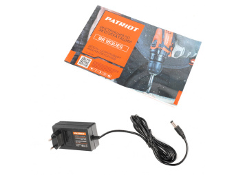 Дрель-шуруповерт аккумуляторный PATRIOT BR183UES 180201483