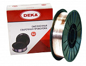 Проволока сварочная омедн DEKA ER70S-6 0,8 мм (5 кг)  (ЦЕНА ЗА КГ)