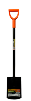 Лопата MAWIPRO MW-4176 штыковая сварная цельнометаллическая с прямоугольным штыком, серия HARD