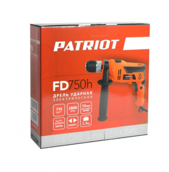 Дрель электрическая PATRIOT FD 750 H с ударом  120301444