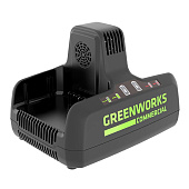 Зарядное устройство Greenworks G82C2 для 2-х аккумуляторов 2939007