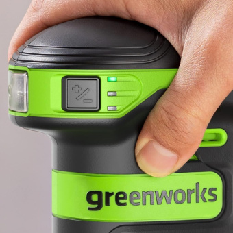 Эксцентриковая шлифмашина Greenworks 125мм OS325 (без АКБ и ЗУ) 3100907