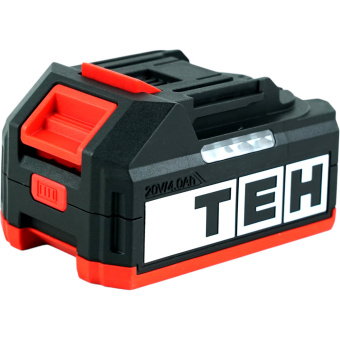 Пила аккум. цепная МИНИ TEH LPS508-1B (20см, 1,4”, 45зв, 1,1мм, Max.диам. среза:190мм, АКБ 4Ач, ЗУ)