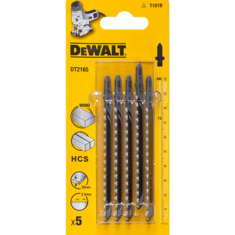 Набор пилок по дереву Dewalt HCS 100*73*30мм T101B DT 2165-QZ