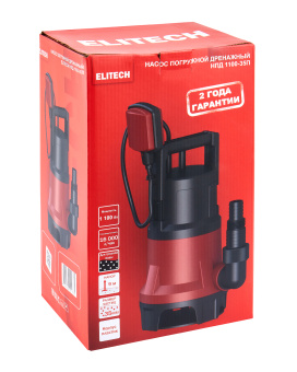 Насос Elitech НПД 1100-35П
