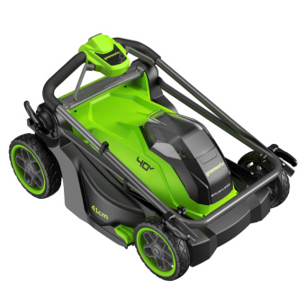 Газонокосилка акк. Greenworks GD40LM411 (40V, 41см, 1*АКБ 4Ач и ЗУ) 2521007UB