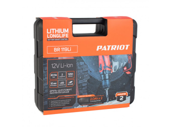 Дрель-шуруповерт  PATRIOT BR119Li 