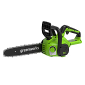 Пила цепная аккумуляторная Greenworks G24CS25K2  2007707UA