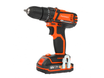 Дрель-шуруповерт аккумуляторный PATRIOT BR183UES 180201483