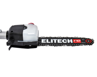 Высоторез бензиновый Elitech HD CS 2611PТ (2т,25.6см3,0.8кВт,штанга телескоп,2.8-4.1м,шина10",8.4кг)