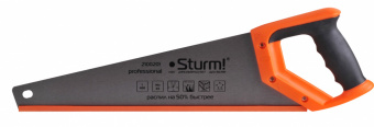 Ножовка Sturm по дереву,400мм,11-12 зуб на дюйм, каленый зуб 2100201
