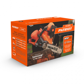 Пила цепная аккумуляторная PATRIOT СS 402 XL 40В 220201402