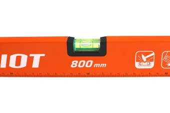 Уровень PATRIOT LRP-800 магнитный, алюминиевый фрезерованный, усиленный, 800мм   350005552