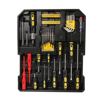 Набор инструментов Tools 186 предметов 1/4" 1/2" 6гр 4-30мм дорожный кейс WMC186 47008