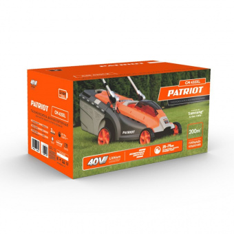 Газонокосилка аккумуляторная PATRIOT CM 435 XL 40В  512201435