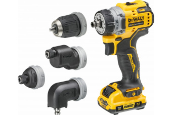 Шуруповерт DeWalt DCD 703L2T-QW 