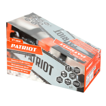 Бензопила PATRIOT PT 3816  с подарком топор APF-600