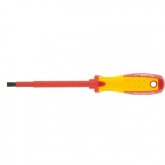 Отвертка Insulated SL 8,0*150 мм СrMo до 1000 В Matrix Professional 2х-компонентная рукоятка