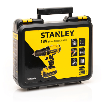 Набор STANLEY шуруповерт SCD 20 S2K + УШМ STSC 1840       