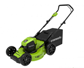 Газонокосилка аккумуляторная Greenworks GD40LM46HPk4  2514407UB