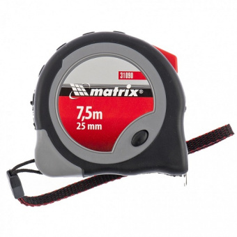 Рулетка Matrix Continuous fixation 7,5м*25 мм 31090