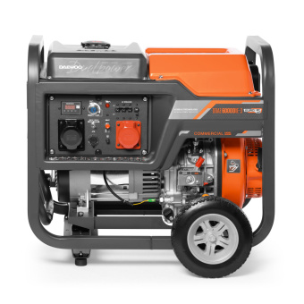 Генератор дизельный DAEWOO DDAE 6000DXE-3 (6.5/6.0кВт, 230В=400В Dual Power,480см3,10л.с,18л.,118кг)