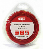 Леска Elitech 0809.002200 (2,4мм*15м звезда) 176812